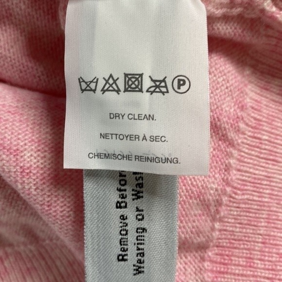 J Crew NWOT Ruffle Sleeve Sweater Wool Blend Pullover Ballet Girl Barbie Pink - Picture 11 of 16